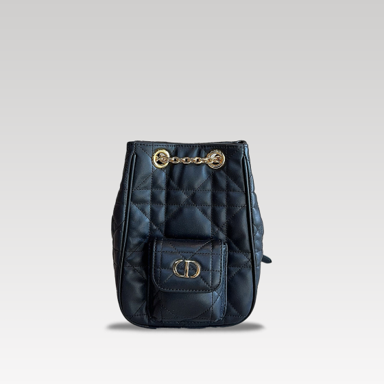 DIOR mini bucket backpack
